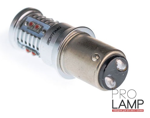 Светодиодные лампы Optima Premium MINI P21/5W RED — op p215w can r 50w 4 1000 glav 2