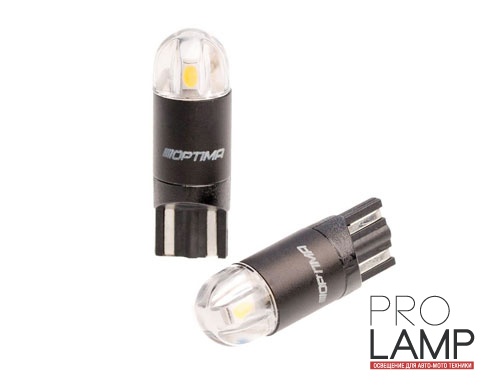 Светодиодные лампы Optima Premium W5W (T10) 4200K — op w5w ph2 can 4200