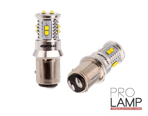 Светодиодные лампы Optima Premium MINI P21/4W — Optima Premium MINI P21 4W can 50w 250