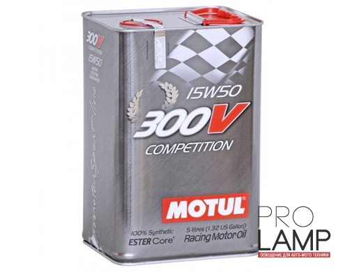 MOTUL 300V Competition 15W-50 - 5 л.