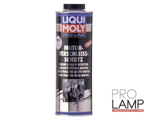 LIQUI MOLY Pro-Line Motor-Verschleiss-Schutz — Антифрикционная присадка с дисульфидом молибдена в моторное масло 1 л.