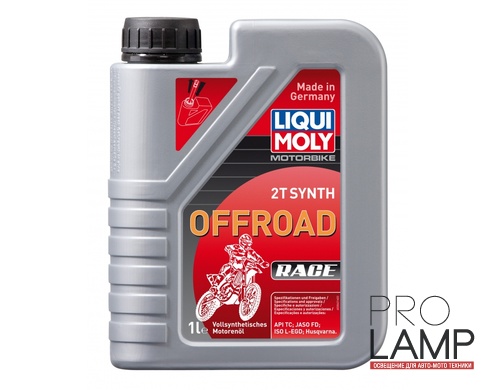 LIQUI MOLY Motorbike 2T Synth Offroad Race — Синтетическое моторное масло для 2-тактных двигателей картов 1 л.