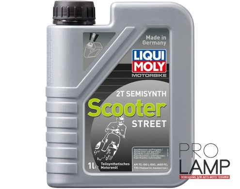 LIQUI MOLY Motorbike 2T Semisynth Scooter Street — Полусинтетическое моторное масло для скутеров 1 л.
