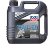 LIQUI MOLY Motorbike 4T 15W-50 Street — НС-синтетическое моторное масло для 4-тактных мотоциклов 4 л. — общий вид