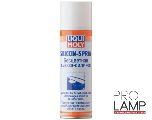 LIQUI MOLY Silicon-Spray — Бесцветная смазка-силикон 0.3 л.