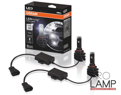 Светодиодные лампы Osram LEDriving FOG LAMP, H10 - 9645CW (2 шт.)